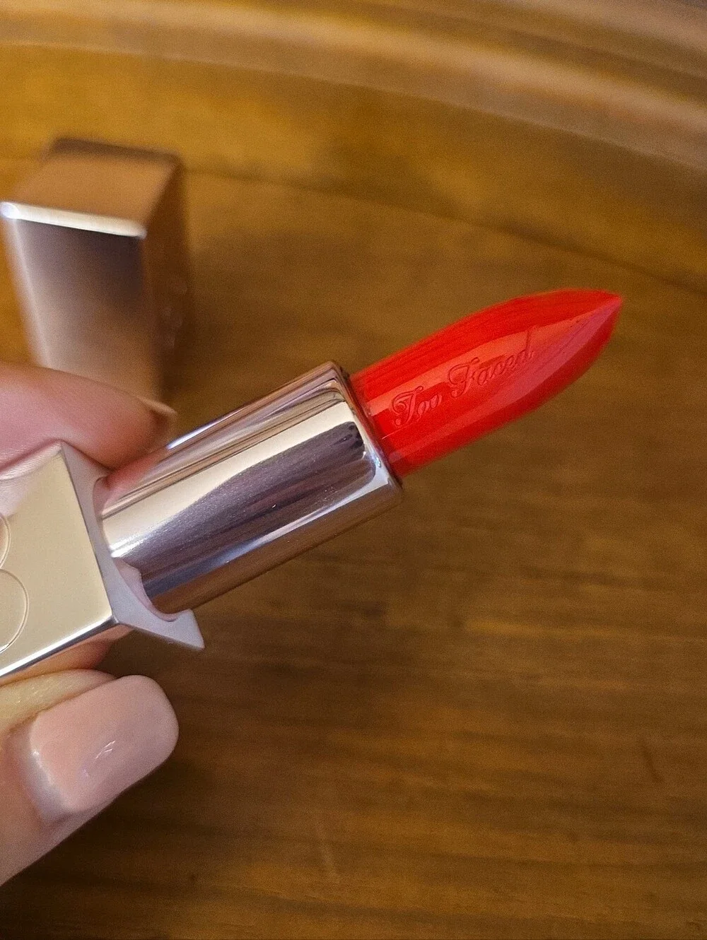 Too Faced Lady Bold EM-Power Pigment Lipstick, You Do You .14oz--NIB